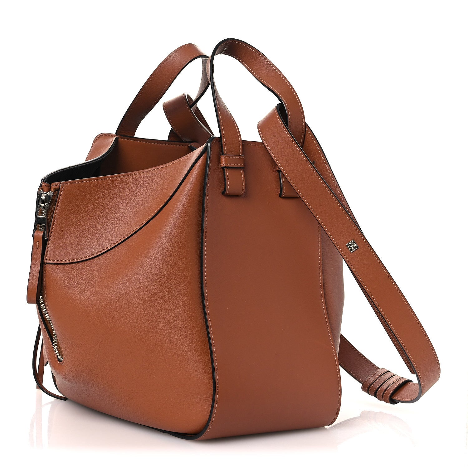 Loewe Calfskin Small Hammock Shoulder Bag Tan 3 of 11