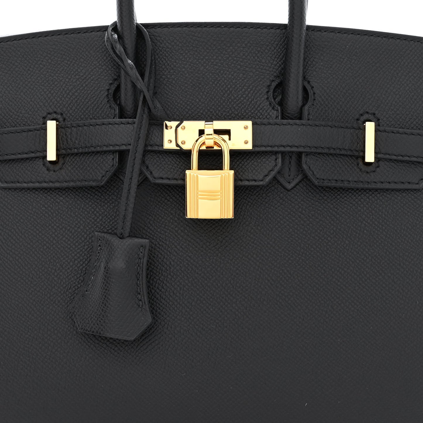 Epsom Birkin Sellier 25 Black