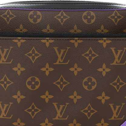 Louis Vuitton Monogram Macassar Trio Messenger Purple 9 of 11