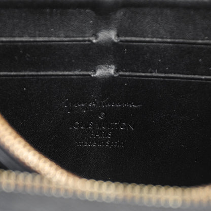 Louis Vuitton Vernis Kusama Infinity Dots Zippy Wallet Black 7 of 11