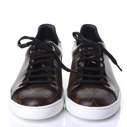 Louis Vuitton Patent Monogram Frontrow Sneakers 38 2 of 10
