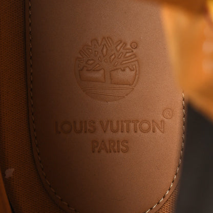 Louis Vuitton X Timberland Suede Calfskin Mens Ankle Boots 9.5 7 of 9