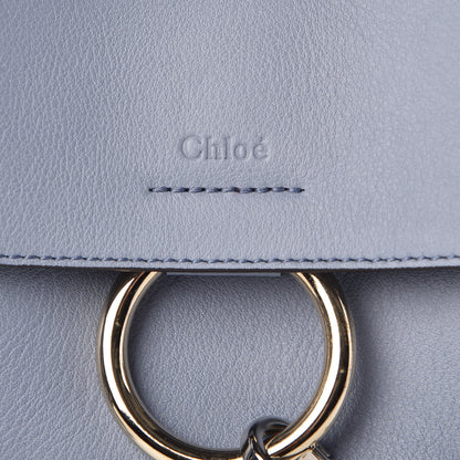 Chloe Calfskin Mini Faye Day Shoulder Bag Washed Blue 7 of 10