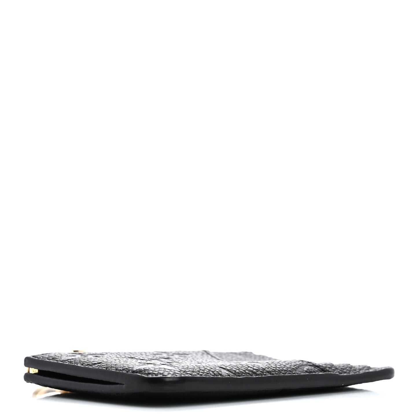 Empreinte Monogram Zipped Romy Card Holder Black