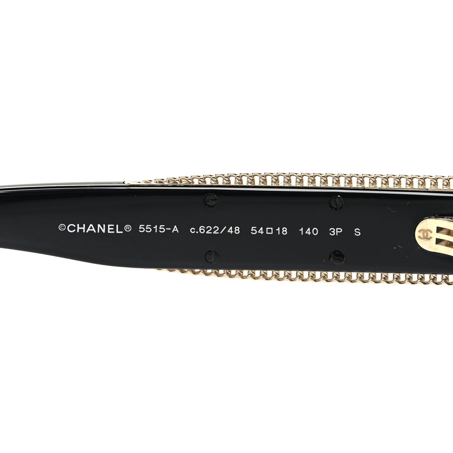 Acetate Oval Sunglasses 5515-A Black