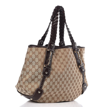 Gucci Monogram Medium Pelham Shoulder Bag Dark Brown 3 of 10