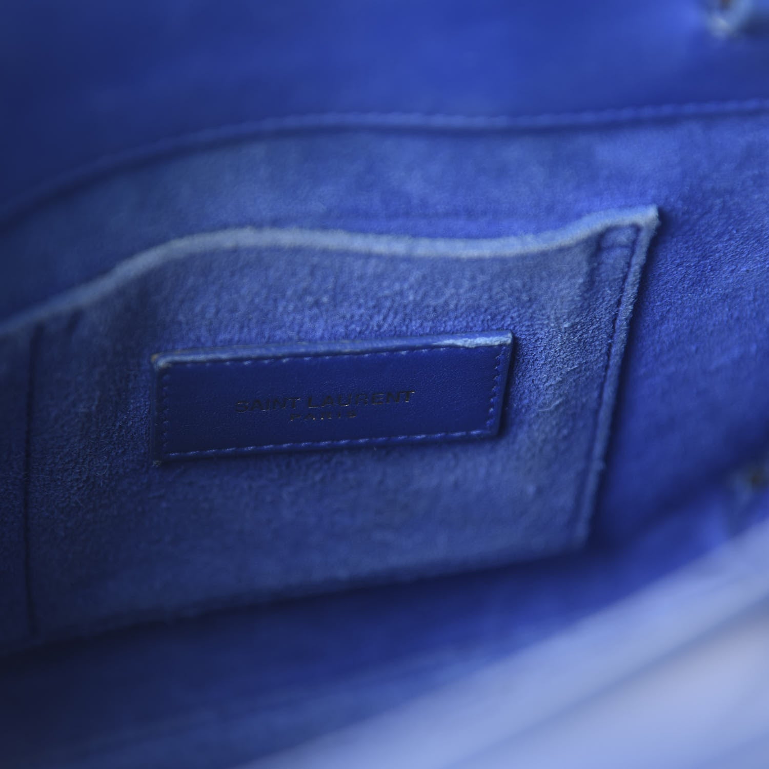 Saint Laurent Calfskin Nano Sac De Jour Royal Blue 8 of 11