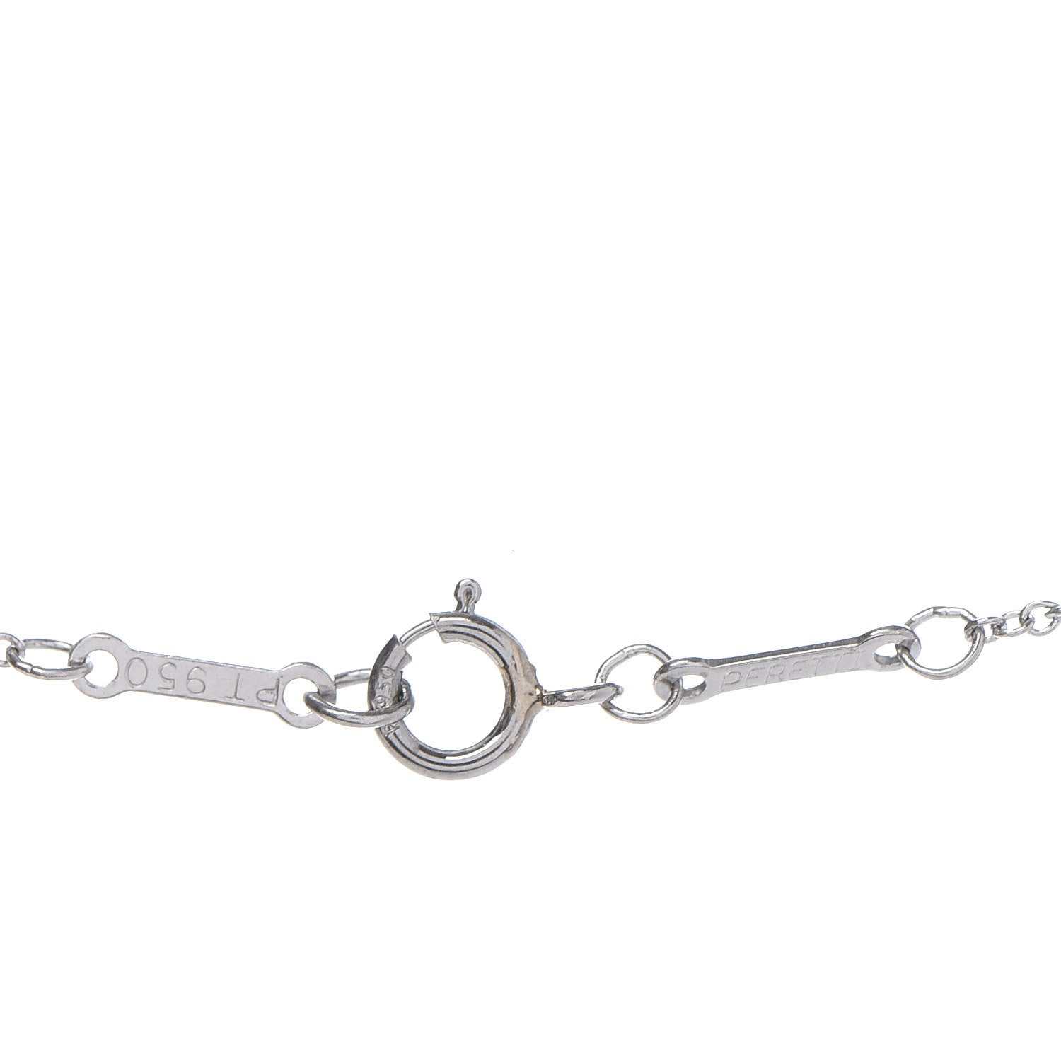 Tiffany Platinum Diamond .20ct Elsa Peretti Diamonds by the Yard Pendant Necklace 6 of 6