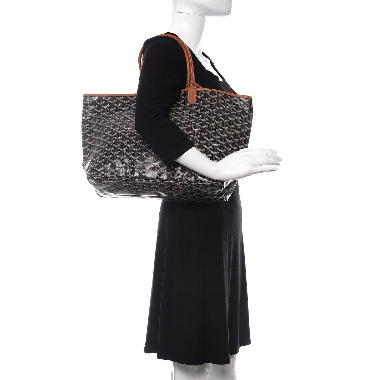 Goyardine Saint Louis PM Black Gold