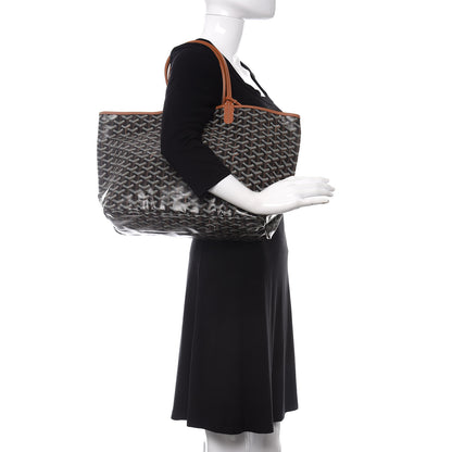 Goyard Goyardine Saint Louis PM Black Gold 2 of 11