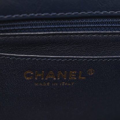Chanel Aged Calfskin Quilted 2.55 Reissue Mini Flap Navy 6 of 10