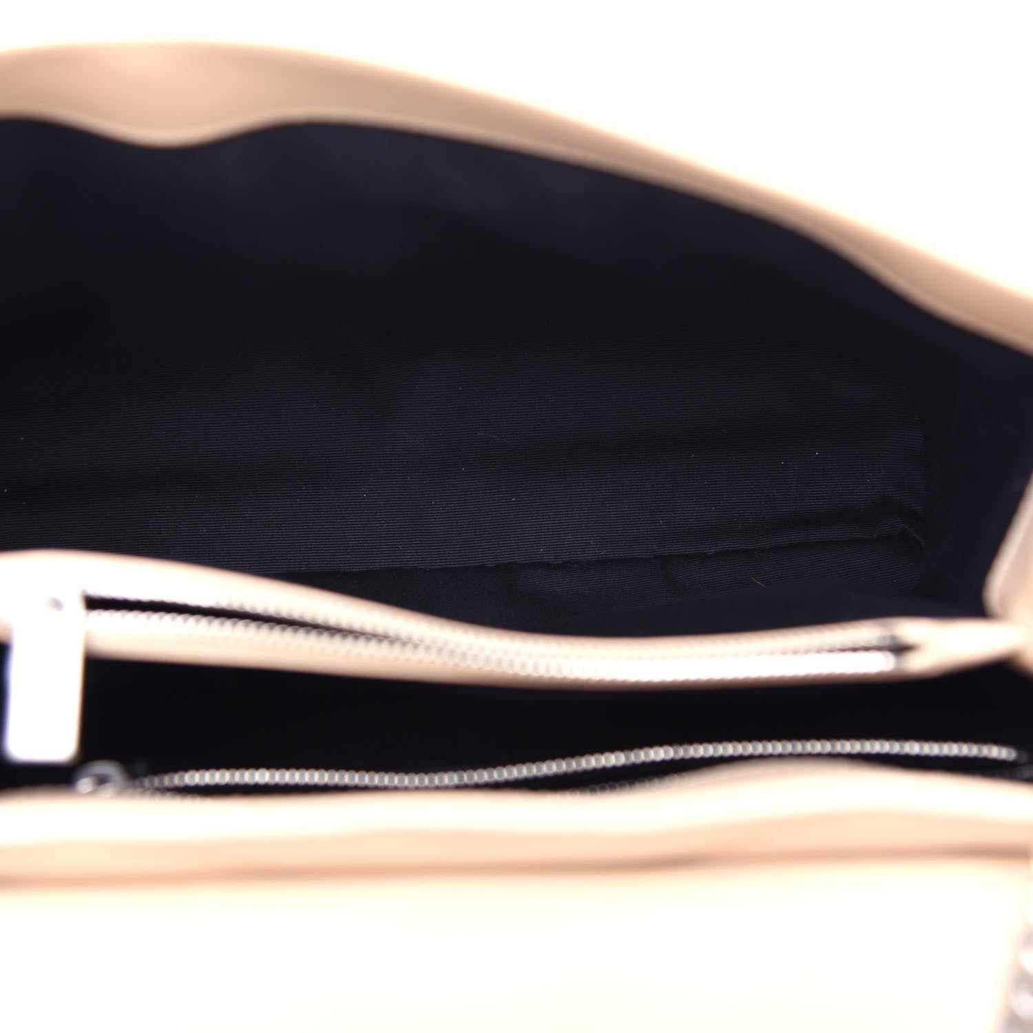 Saint Laurent Calfskin Y Quilted Monogram Medium Loulou Chain Satchel Nude Powder 5 of 12