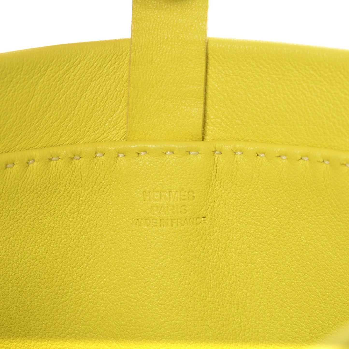 Lambskin Clou De Selle Pouch Sulphur