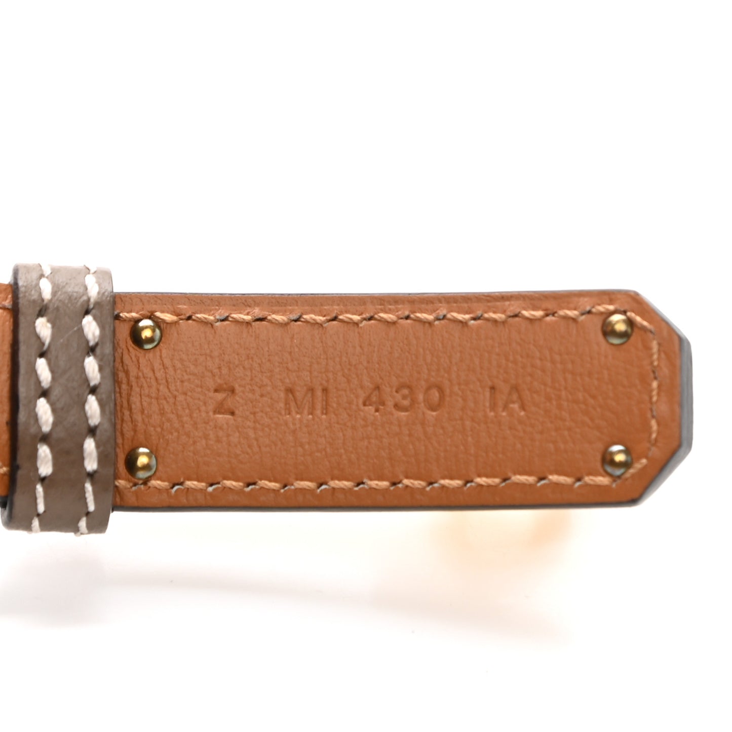 Epsom Kelly Belt Etoupe