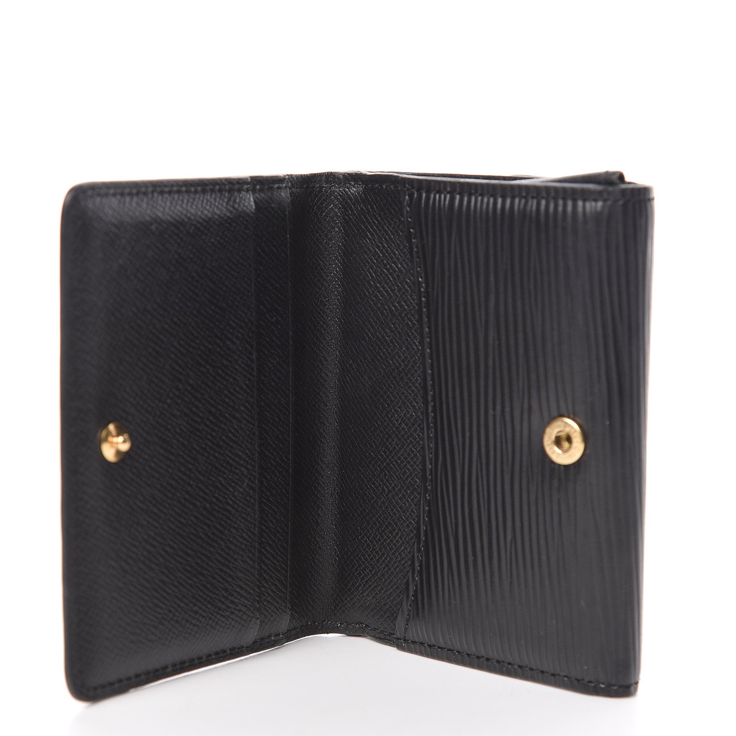 Louis Vuitton Epi Ludlow Wallet Black 5 of 8