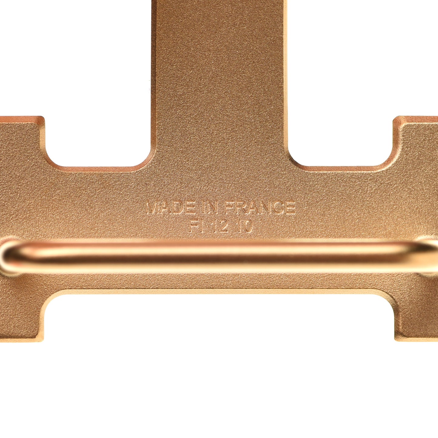 Swift Epsom Rivage 32mm H Belt 75 Gold White