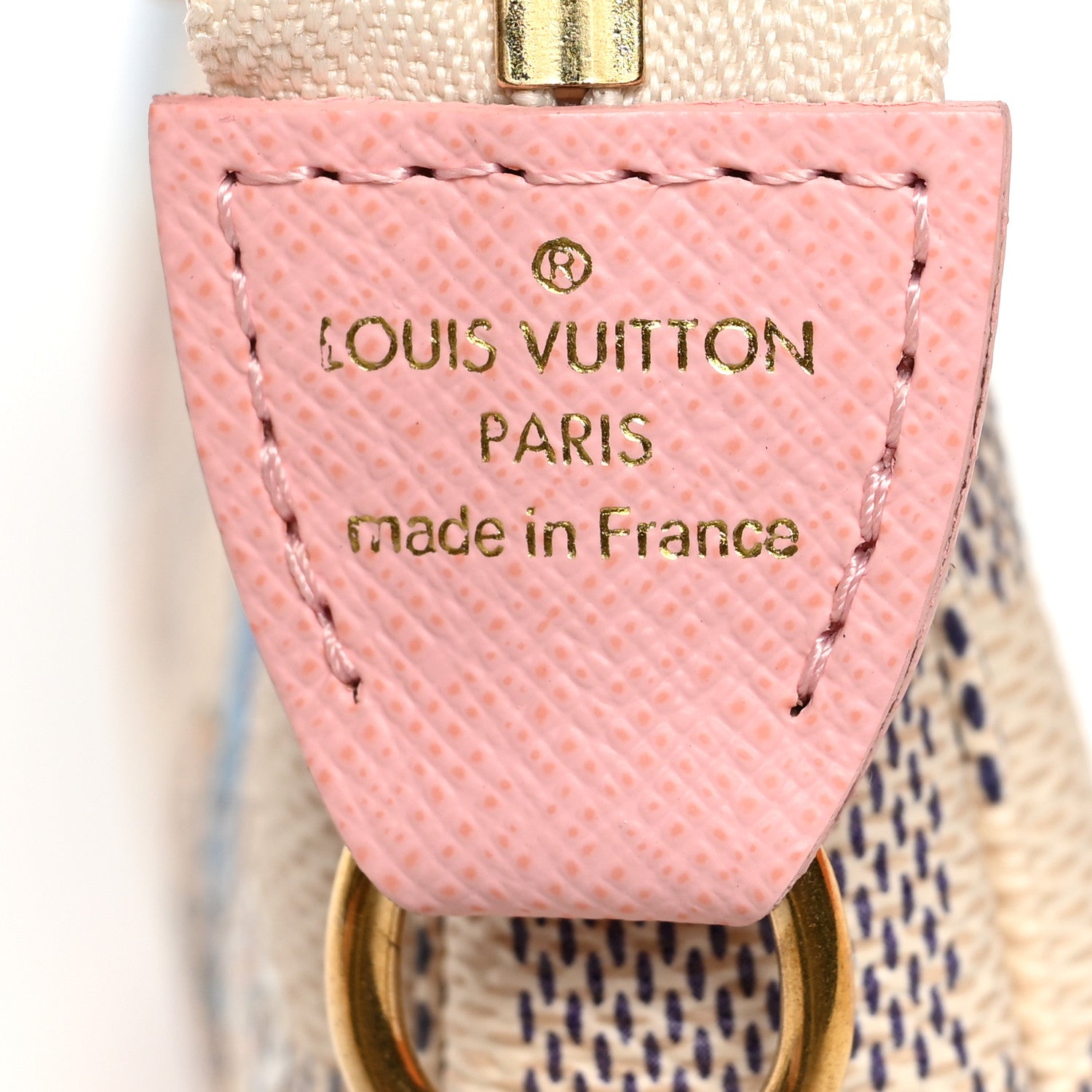 Louis Vuitton Damier Azur 2018 Christmas Animation Mini Pochette Accessories 7 of 7
