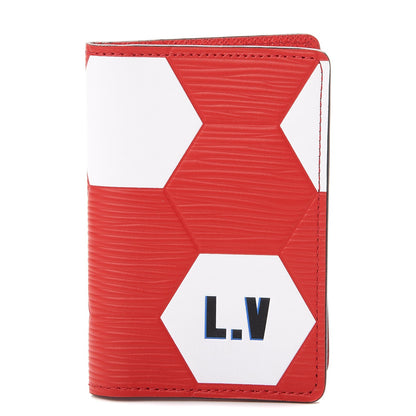 Louis Vuitton Epi World Cup Pocket Organizer Rouge 1 of 8