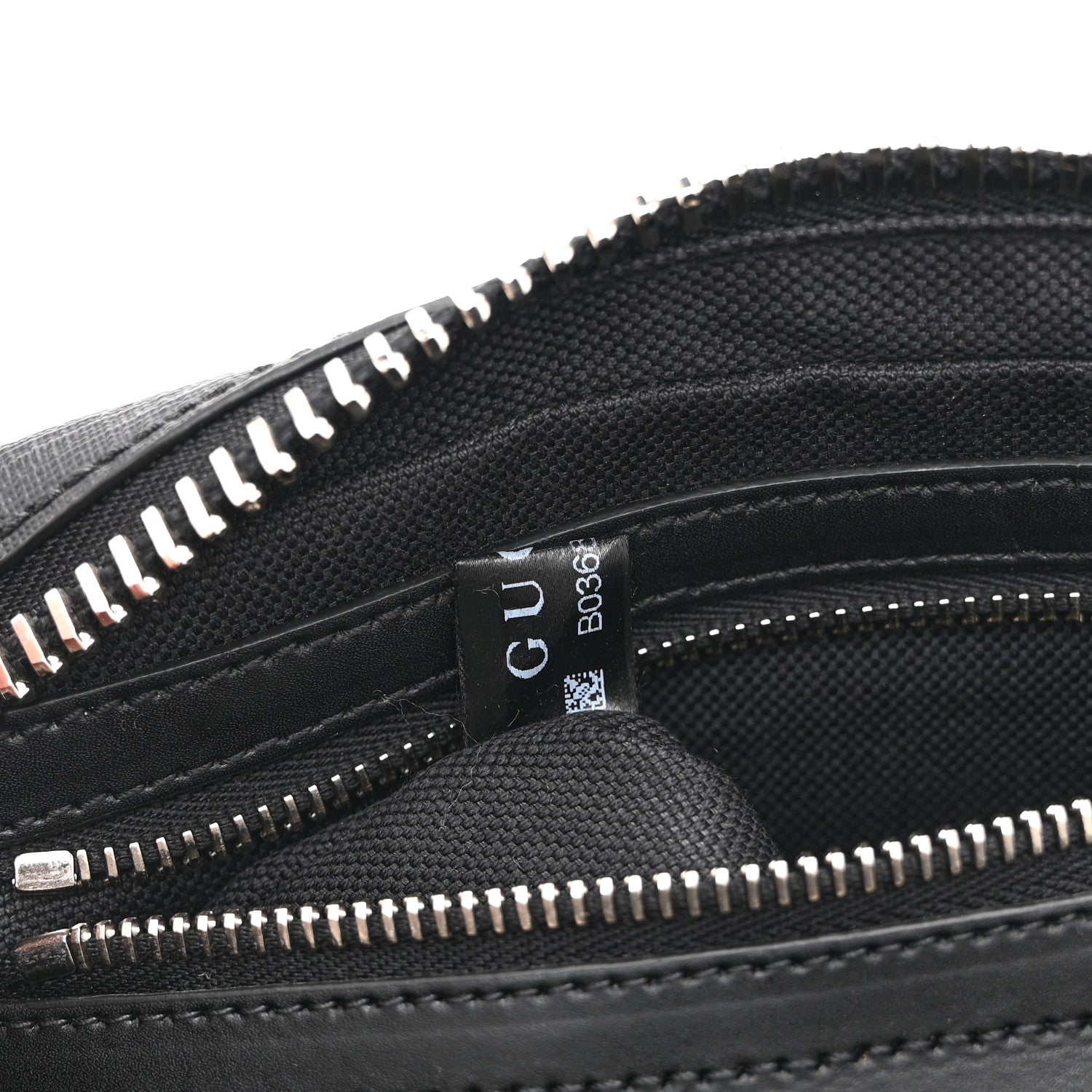Gucci Soft GG Supreme Monogram Web Belt Bag Black Grey 8 of 11