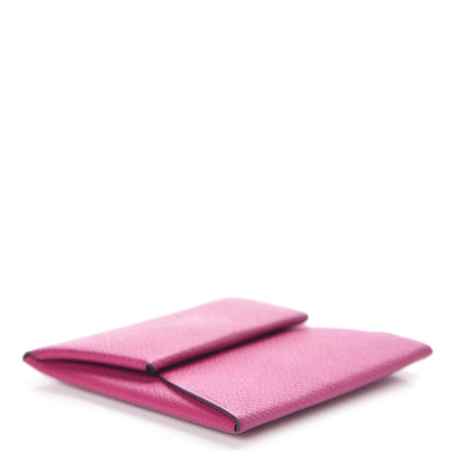 Hermes Epsom Bastia Coin Purse Rose Pourpre 4 of 7