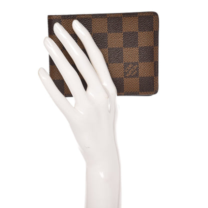 Louis Vuitton Damier Ebene Multiple Wallet 2 of 6