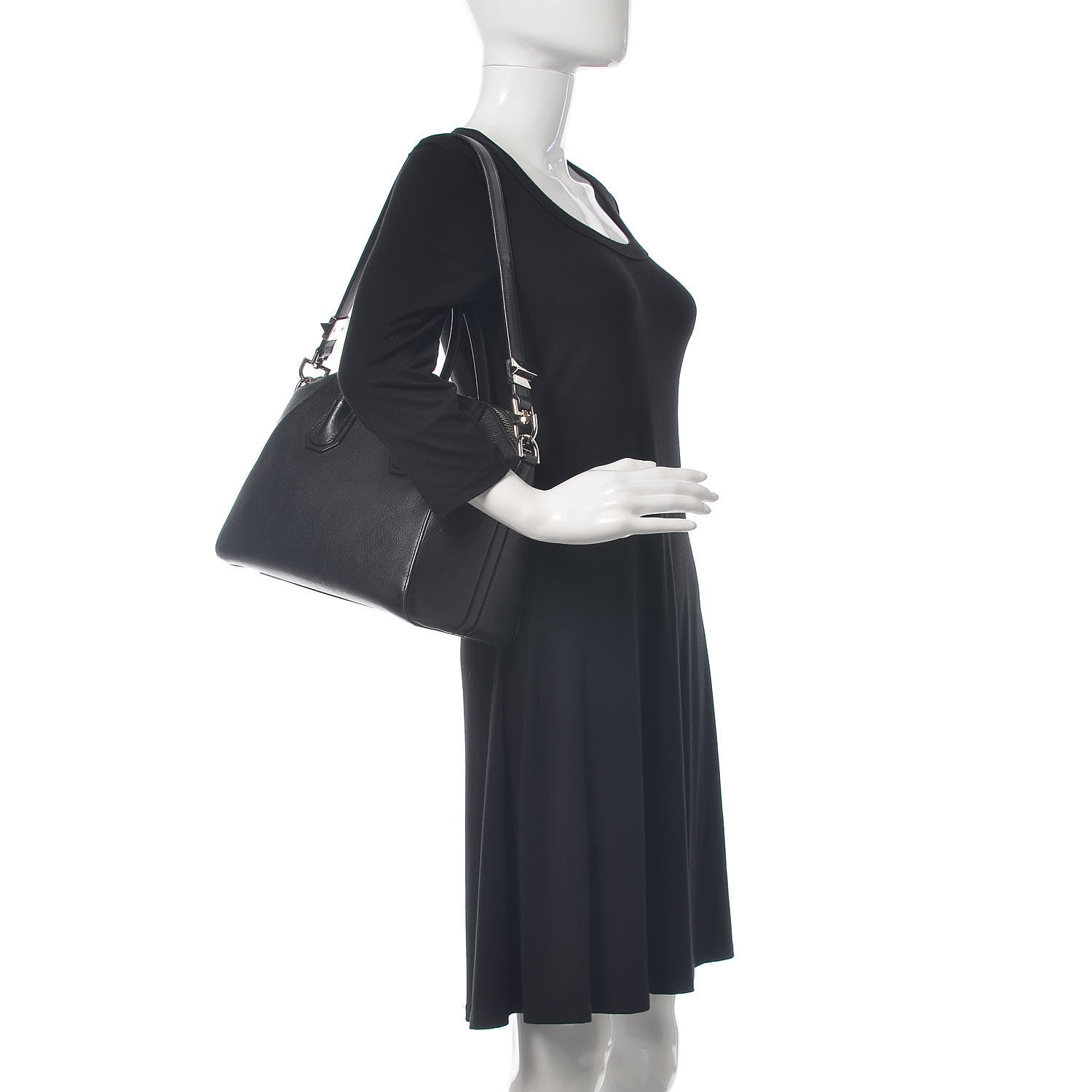 Givenchy Sugar Goatskin Small Antigona Black 3 of 17