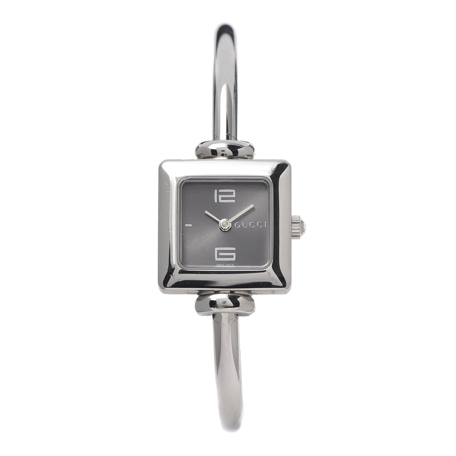 Gucci Stainless Steel 19mm 1900L Quartz Watch Grey 1 of 7