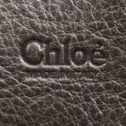 Chloe Calfskin Edith Satchel Brown 8 of 12