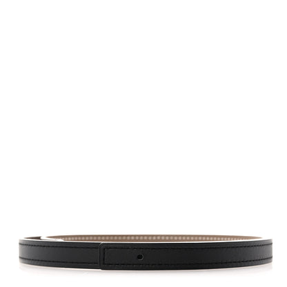 Hermes Swift Epsom 13mm Belt Strap 70 28 Etoupe Black 1 of 6