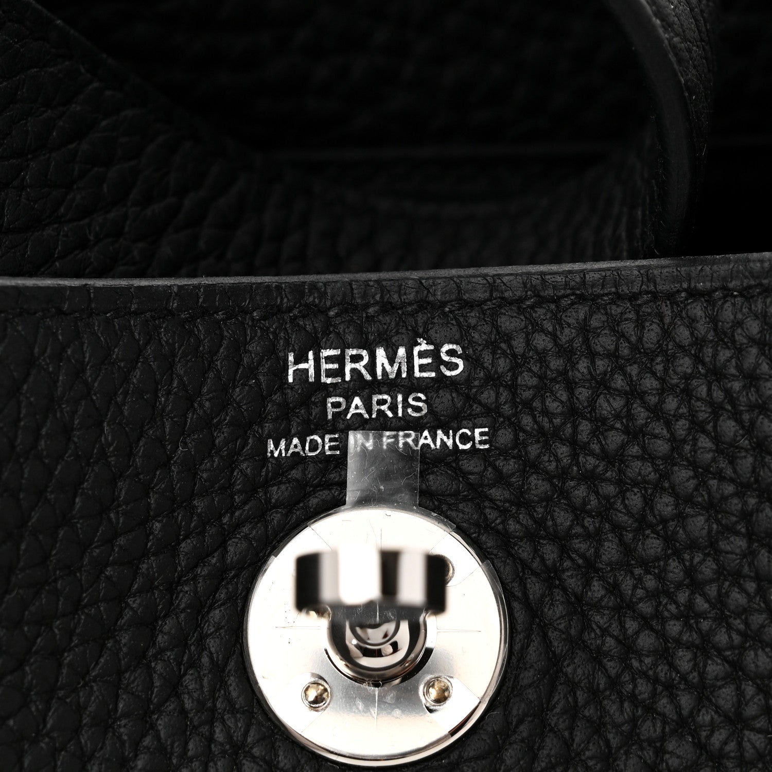 Hermes Taurillon Clemence Mini Lindy 20 Black 6 of 10