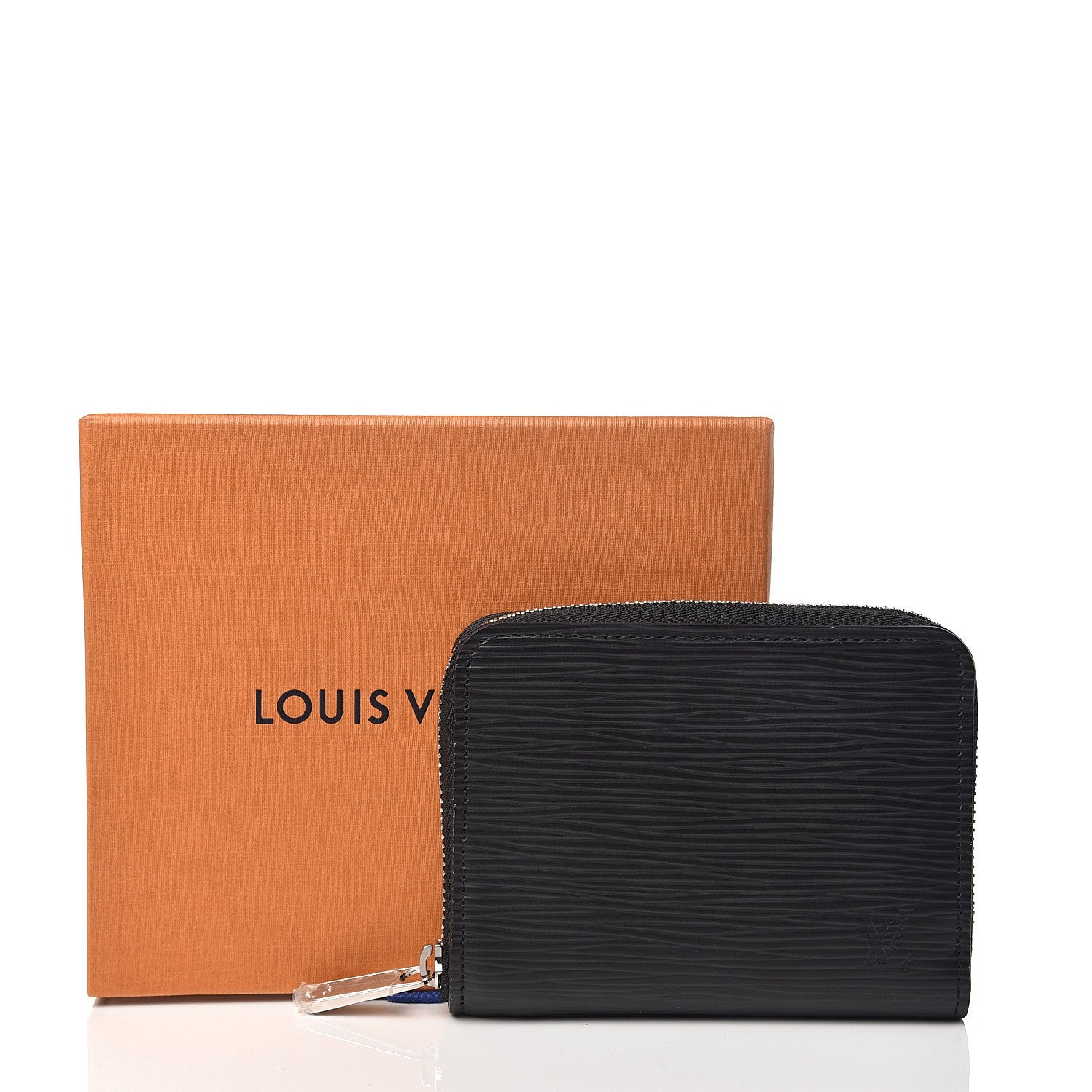 Louis Vuitton Epi Zippy Coin Purse Black 6 of 6