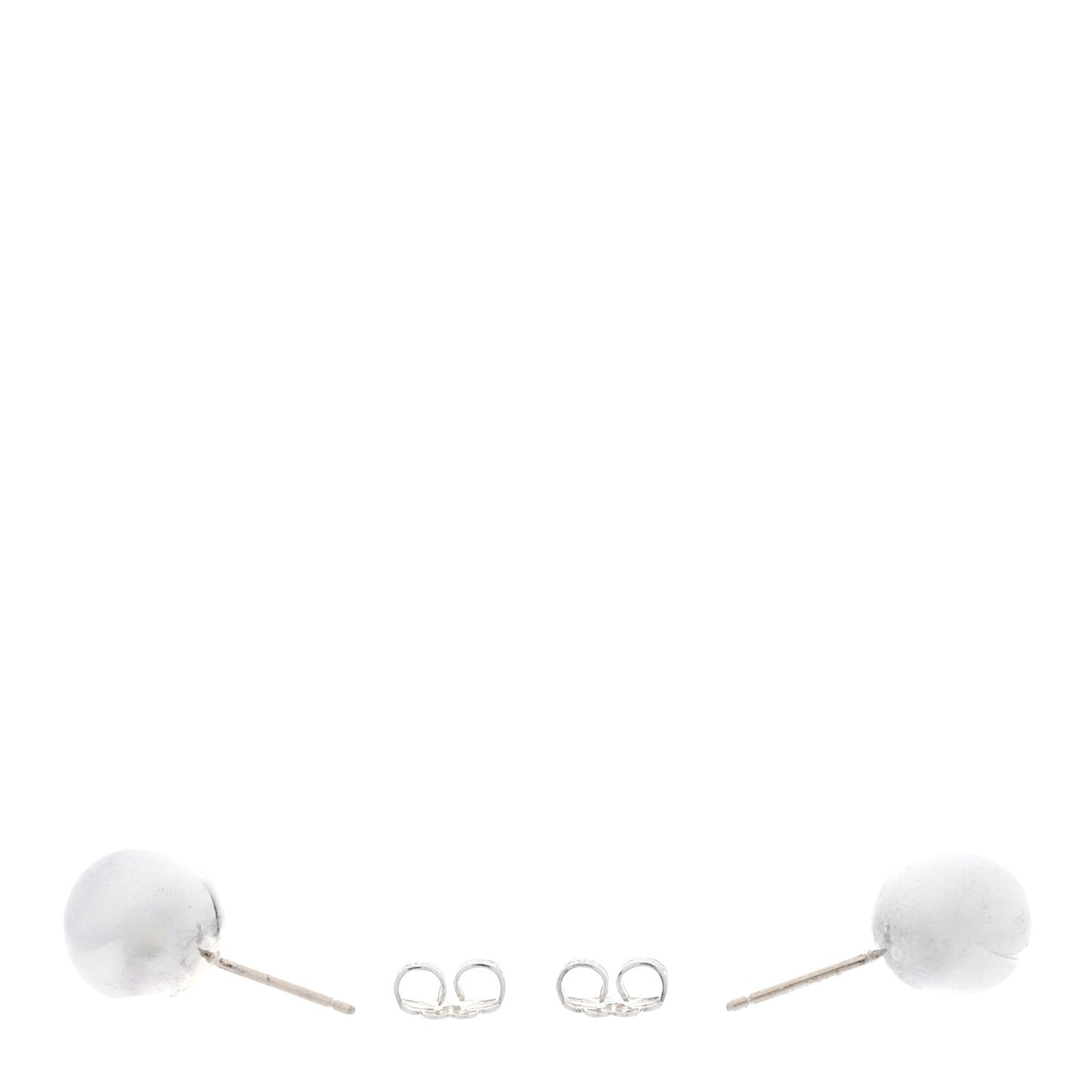 Sterling Silver 10mm HardWear Ball Earrings