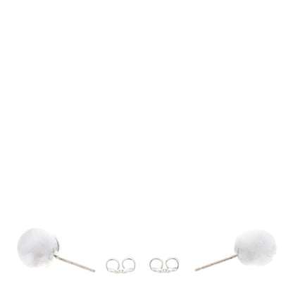 Tiffany Sterling Silver 10mm HardWear Ball Earrings 3 of 5