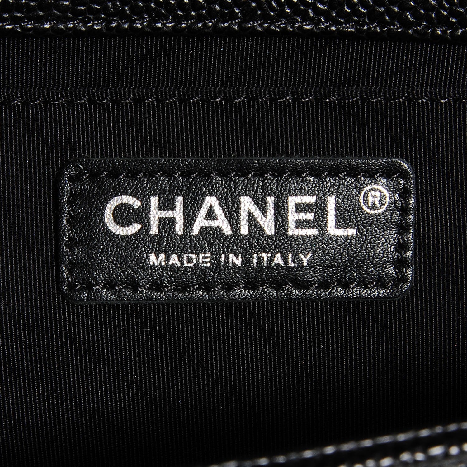 Chanel Caviar Quilted Medium Boy Flap Black 7 of 8