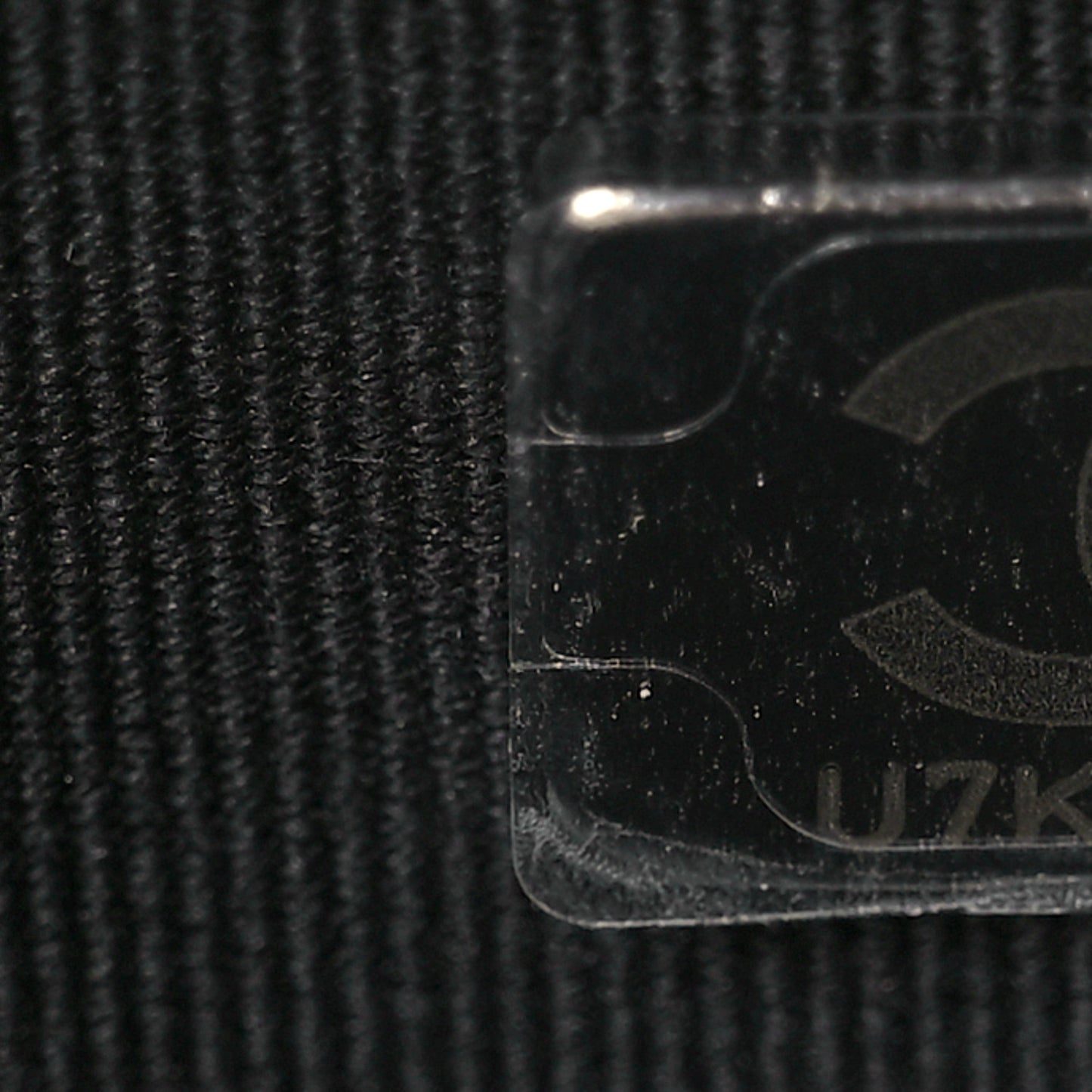 Lambskin Quilted Trendy CC Wallet On Chain WOC So Black