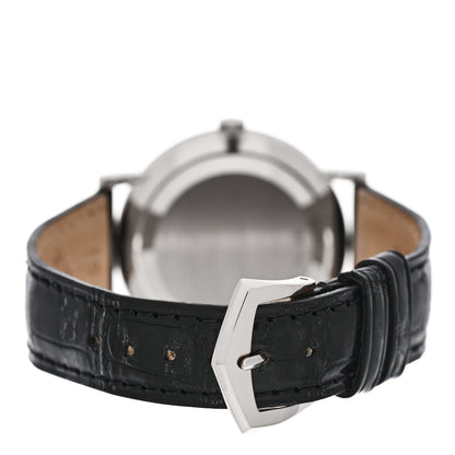 Patek Philippe 18K White Gold Alligator 33mm Calatrava Manual Winding Watch 3919G-001 3 of 5