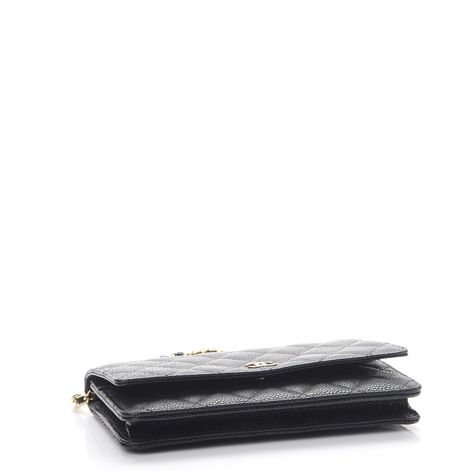 Chanel Caviar Quilted Wallet On Chain WOC Black 4 of 9