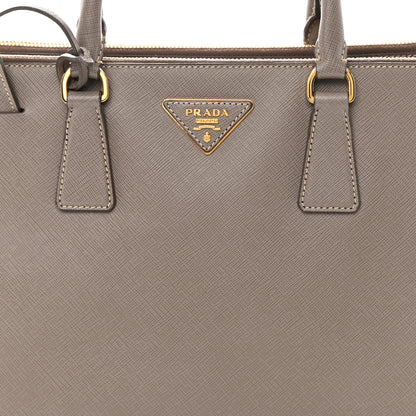 Prada Saffiano Large Galleria Double Zip Tote Argilla 11 of 25