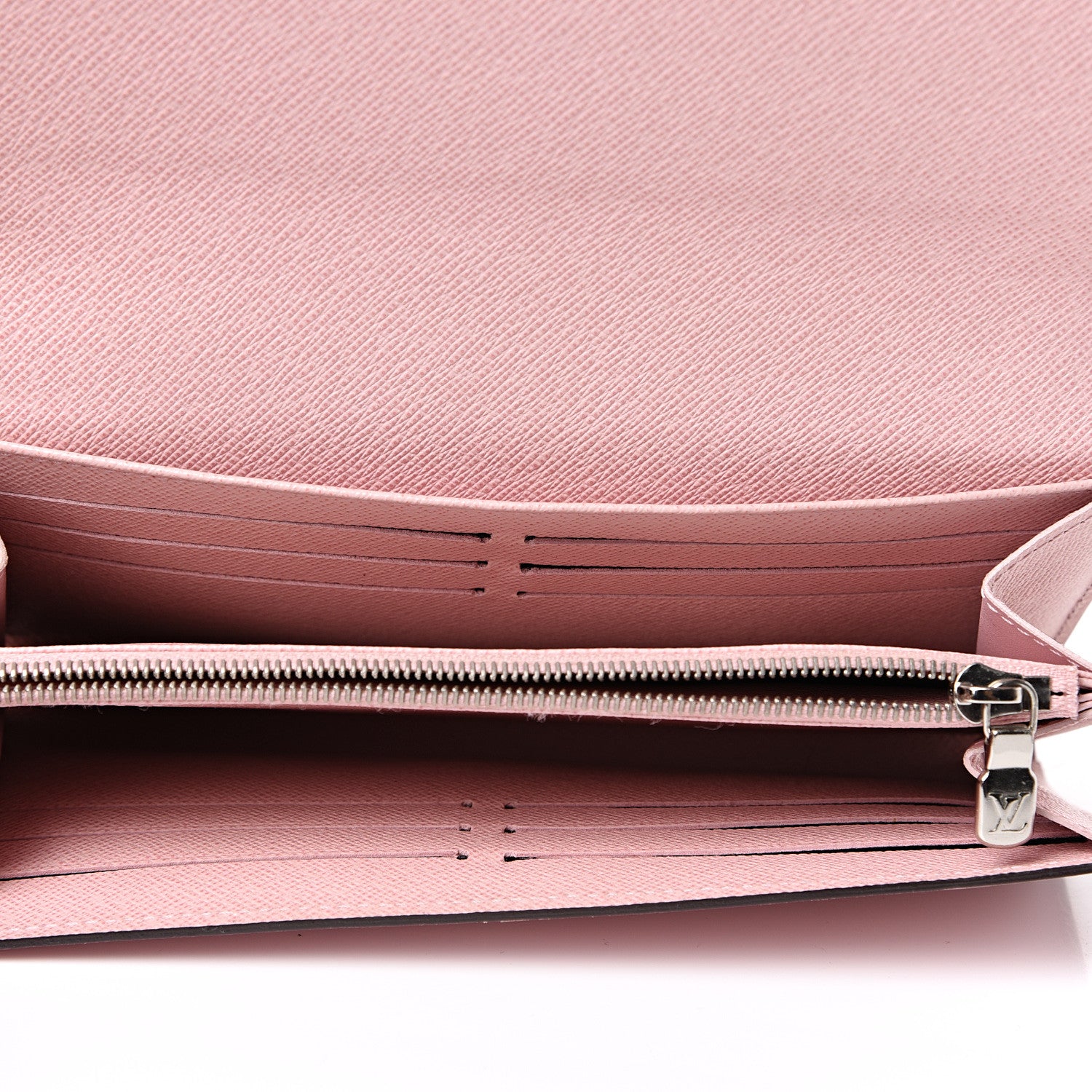 Louis Vuitton Epi Sarah Wallet NM Rose Ballerine 5 of 9