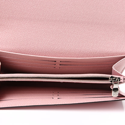 Louis Vuitton Epi Sarah Wallet NM Rose Ballerine 5 of 9