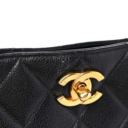 Chanel Caviar Quilted Shopping Tote Black 16 of 17
