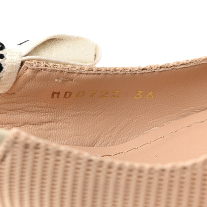 Christian Dior Technical Canvas Ribbon J Adior Slingback 65mm Pumps 36 Powder Nude 7 of 8