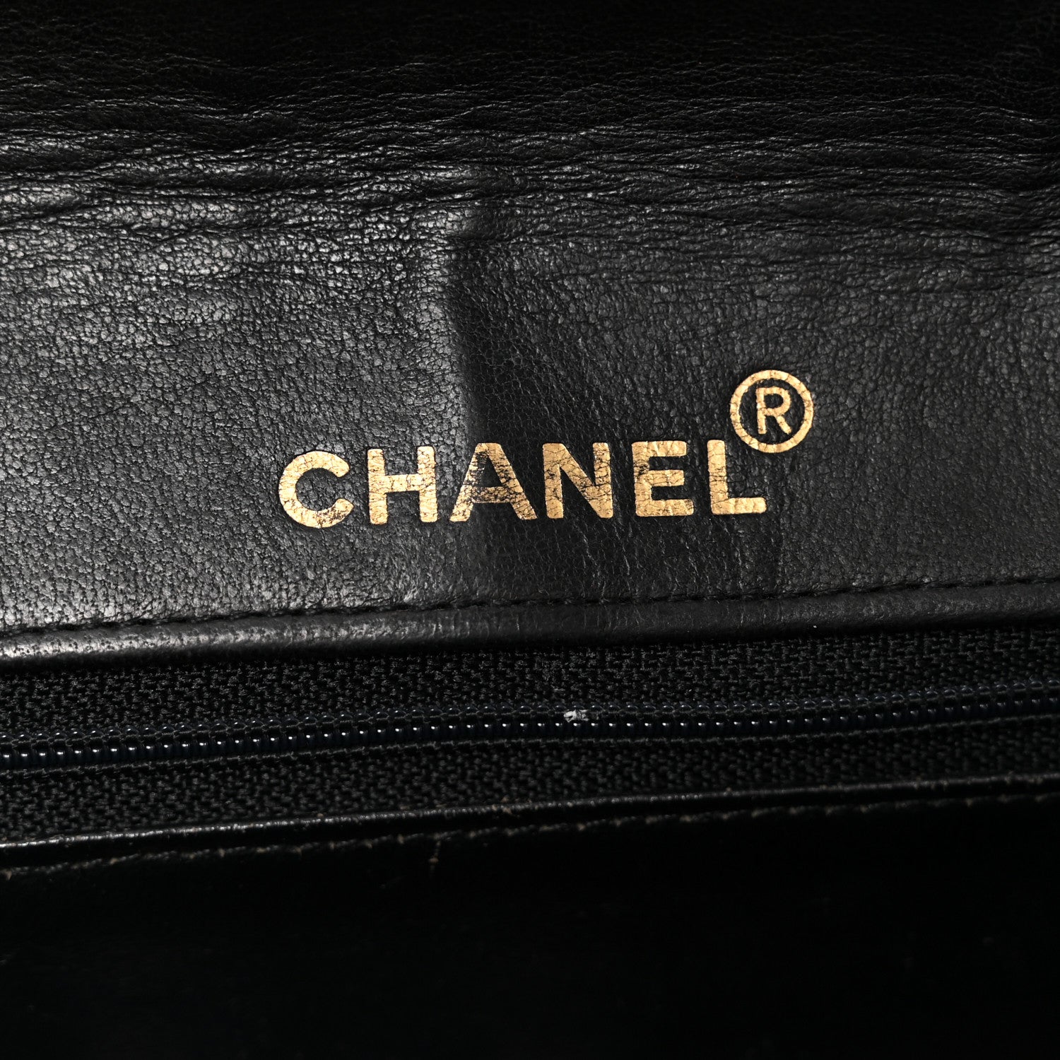 Chanel Lambskin Quilted Single Flap Black White 6 of 15