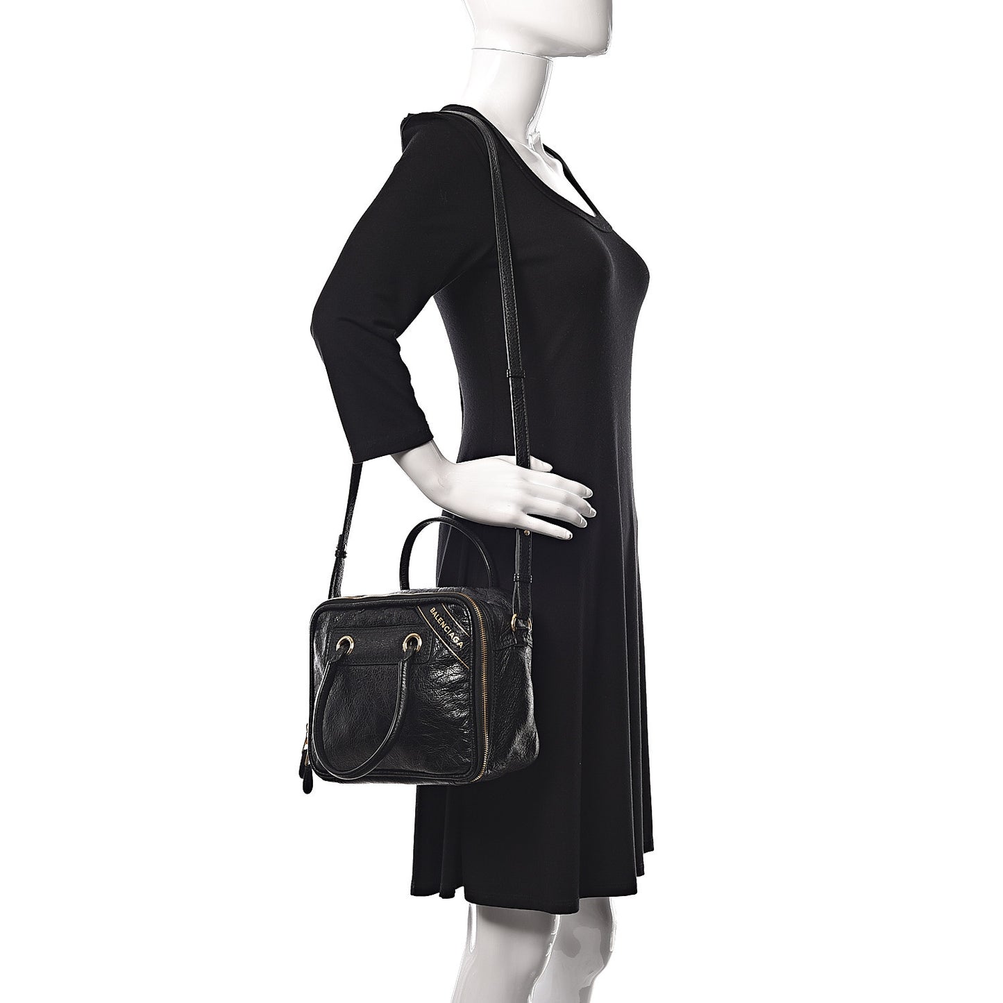 Agneau S Blanket Square Tote Black