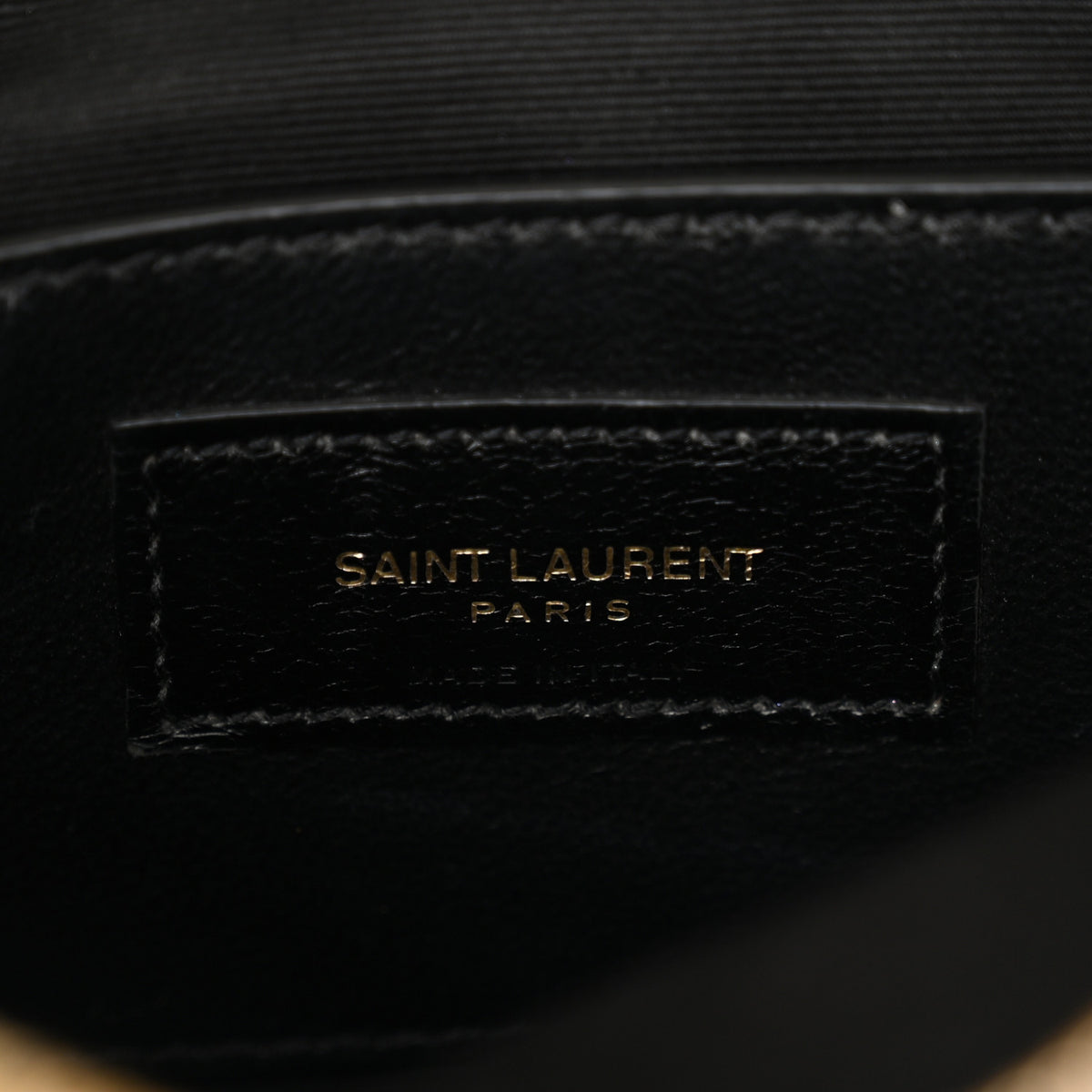 Saint Laurent Sheepskin Matelasse Chevron Monogram Medium College Bag Crema Soft 6 of 15