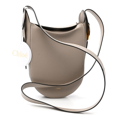 Chloe Small Grain Smooth Calfskin Mini Darryl Phone Crossbody Motty Grey 3 of 8