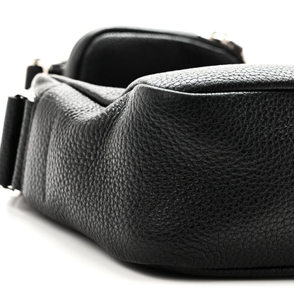 Prada Vitello Daino Soft Crossbody Black 8 of 9