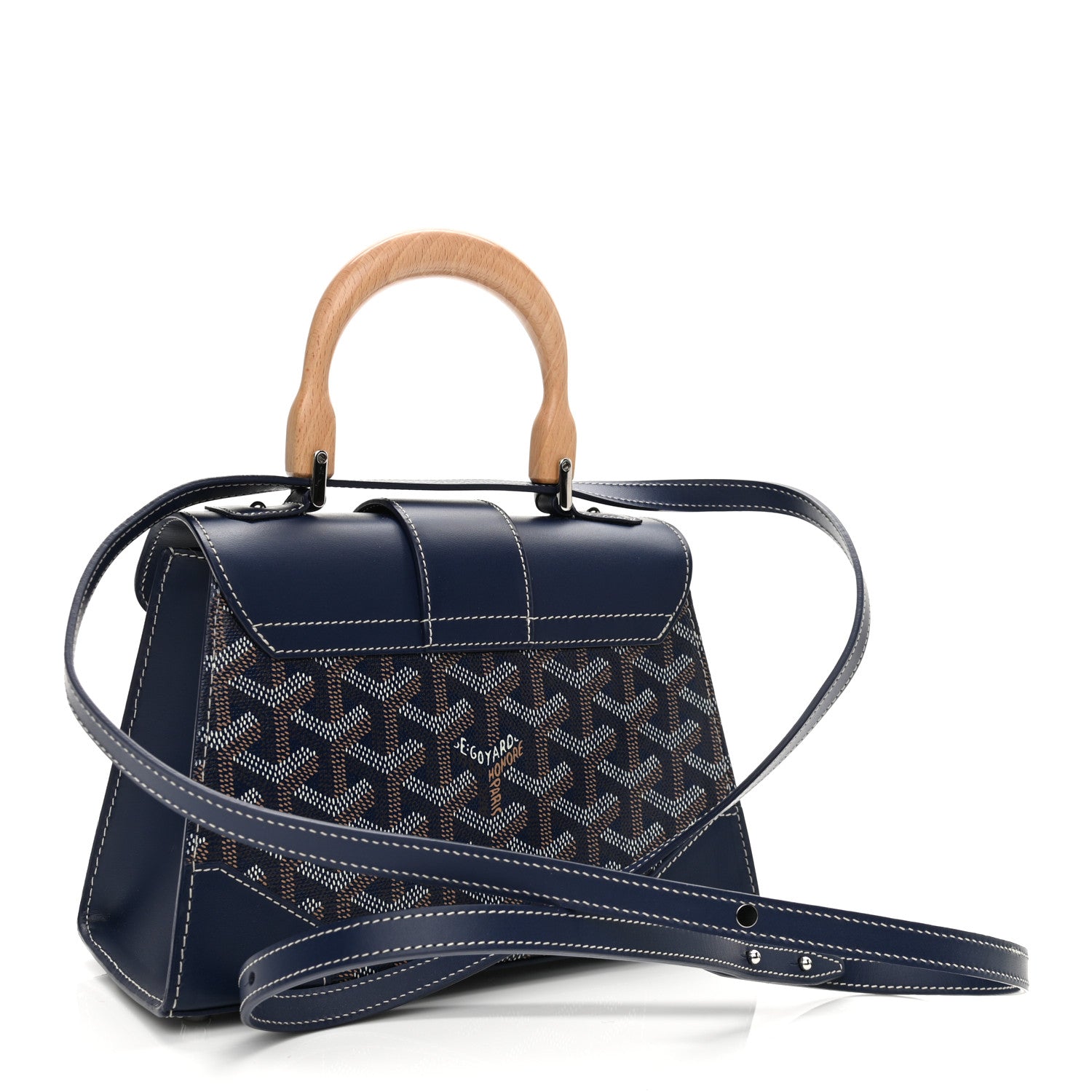 Goyard Goyardine Structure Mini Saigon Navy 3 of 11