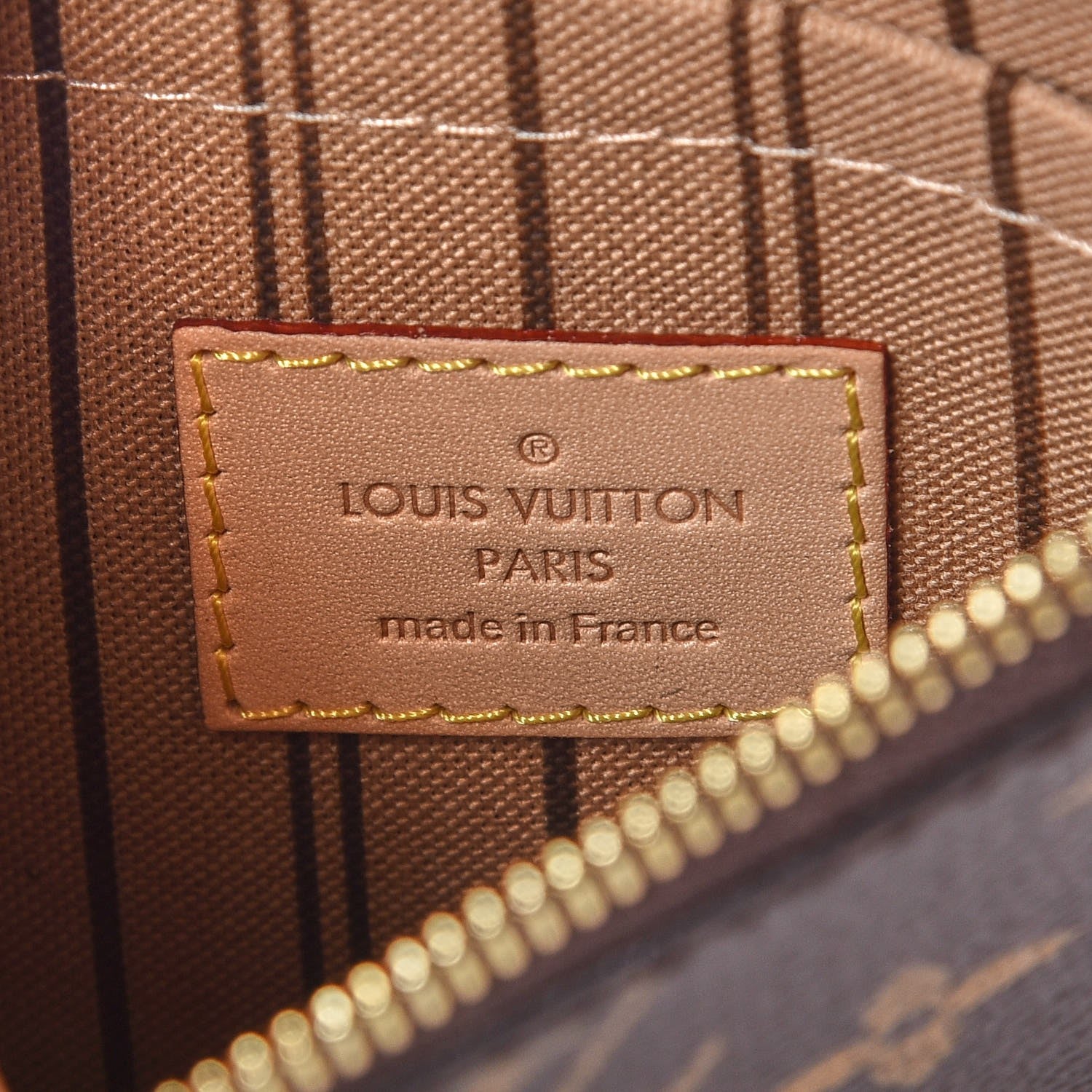Louis Vuitton Monogram Neverfull PM Pochette 6 of 8
