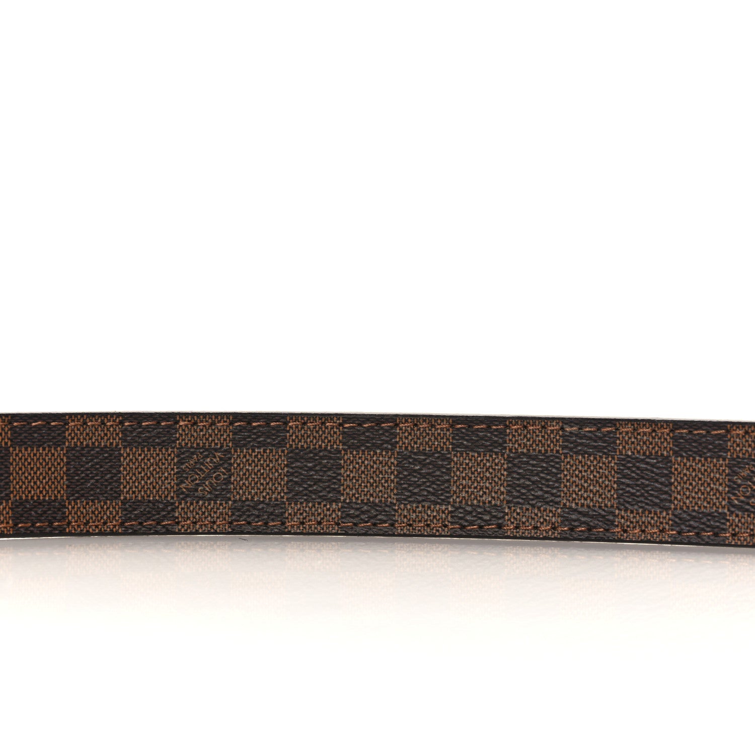 Louis Vuitton Mini Damier Ebene 25mm LV Initiales Belt 85 34 5 of 7